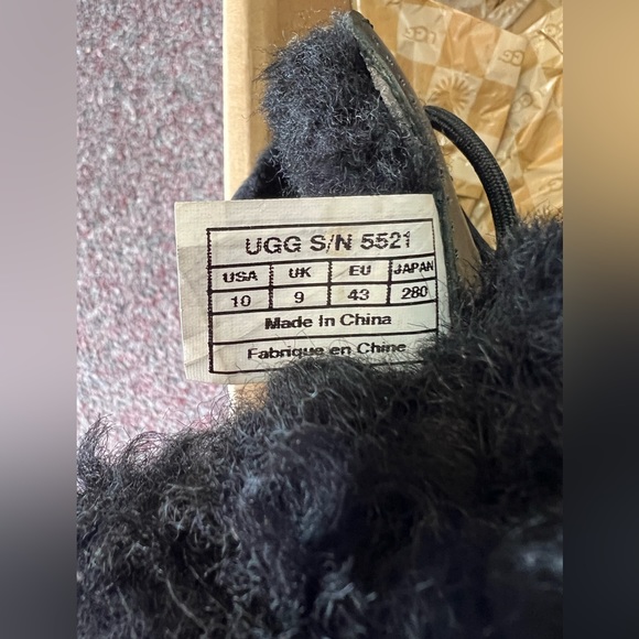 Ugg Men's Butte black boot - Picture 10 of 11